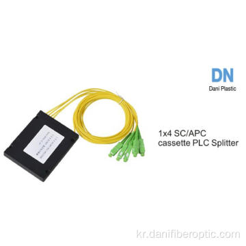 SC/APC 카세트 유형 광섬유 PLC 스플리터